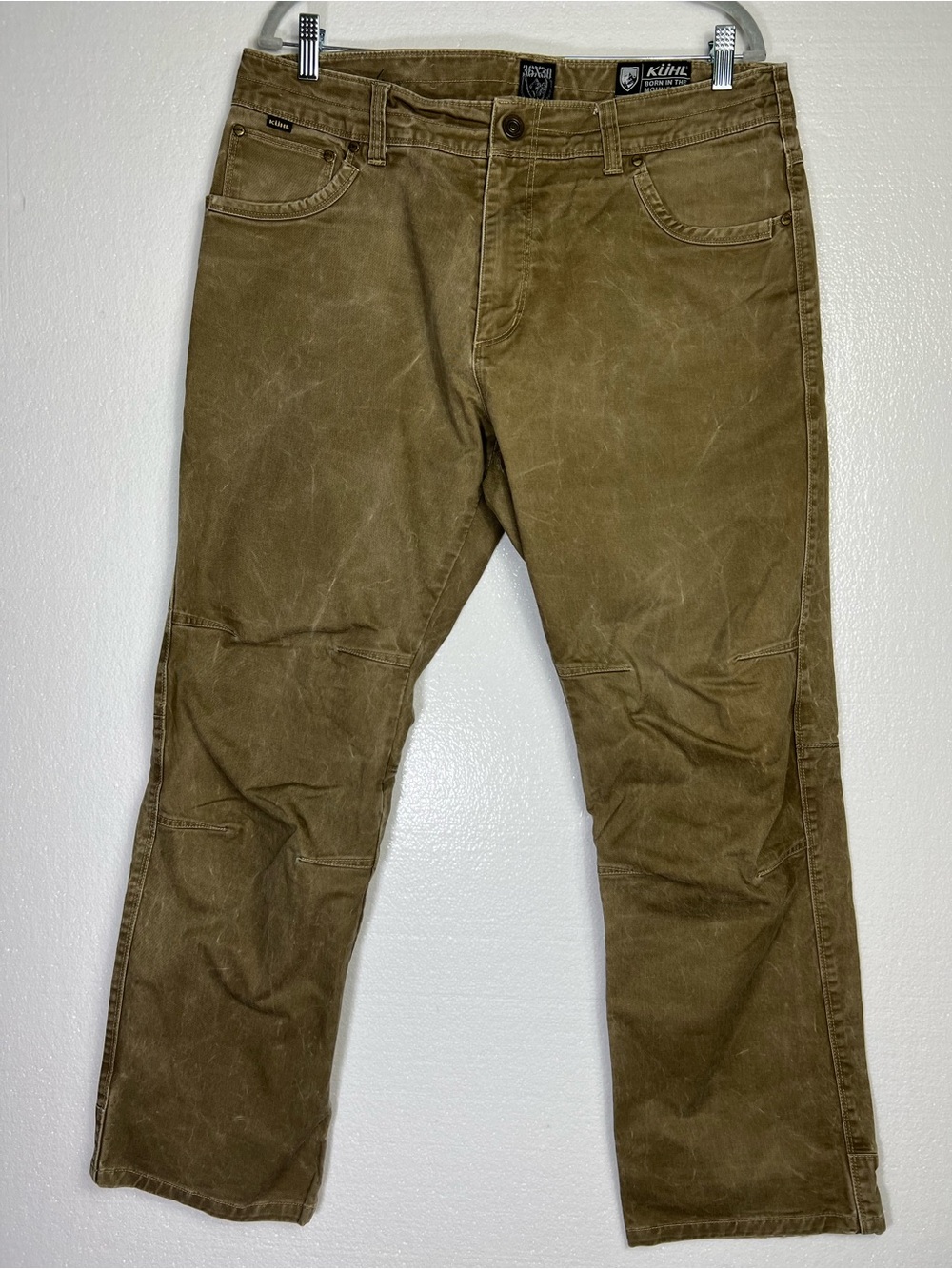 Kuhl Rydr olive green pants size 36X30 great condition